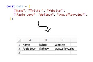 Export Excel files client-side