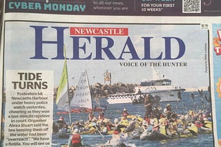 Coal Protestival in Newcastle