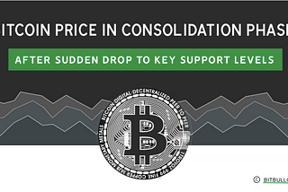 Bitcoin Price In Consolidation Phase After Sudden Drop To Key Support Levels