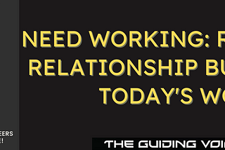 Are you networking or needworking?