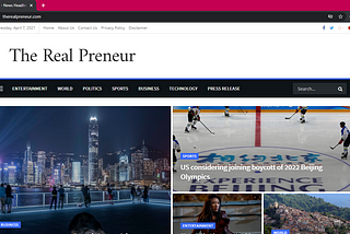 The Real Preneur: A Reliable American News Website From Divyam Agarwal: The Youngest Millionaire