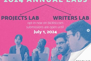 2024 Black List Feature Writer Labs