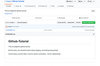 A beginners guide to Github