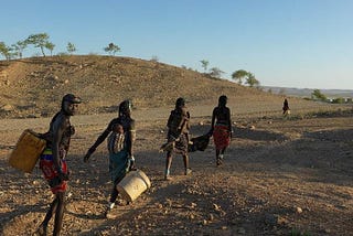 A seca severa no sul de Angola impulsiona a migração para a Namíbia