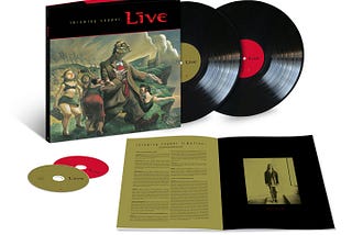 Throwing Copper 25th Anniversary Edition with 2 vinyl records and 2 CDs