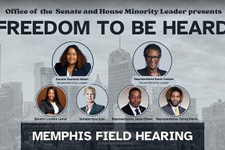 State legislative leaders to host field hearing on diversity initiatives in Memphis