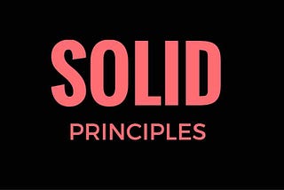SOLID Principles in a glance