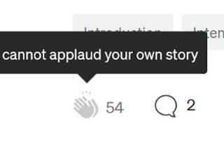 On Applauding Your Own Story