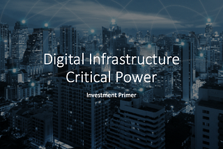Powering Sustainable Digital Infrastructure