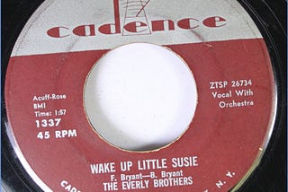 Wake Up Little Susie — My Everly Brothers Teenage Playlist.