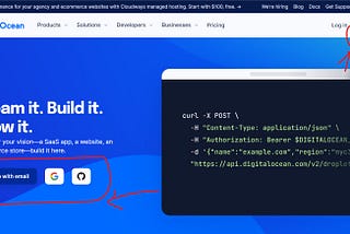 Digitalocean sing up
