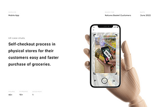 Case study — Self-checkout process at a grocery store