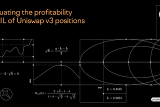 Evaluating the profitability and impermanent loss of Uniswap v3 positions
