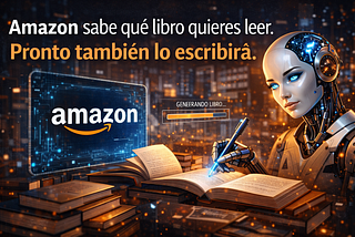 Amazon sabe qué libro quieres leer. Pronto también lo escribirá.