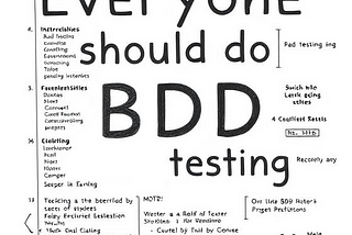 行為驅動開發 — BDD