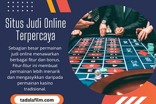 Situs Judi Online Terpercaya