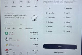 Gift 4050 USDT Blockchain Trc20 for you u can use (Okx wallet -Safepal wallet — Tron wallet —…