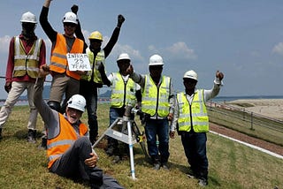 Werk in uitvoering én in quarantaine