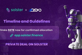 ADADAO — Private Deal Timeline & Contribution Guide