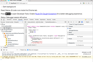 React Native Debugging Tools