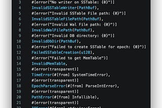 A Data Mesh from Scratch in Rust — Part 7— Error Handling