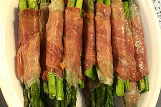 Asparagus Wrapped in Crisp Prosciutto — Appetizers