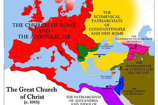 The Great Schism was in 1285