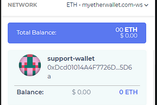Export Private key from MyEtherWallet