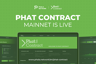 Phat Contract: Smart Contracts. Now Smarter.