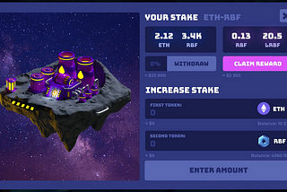 Liquidity Farming is BACK. A fresh Token, NFTs and upcoming Game 🤖🎲