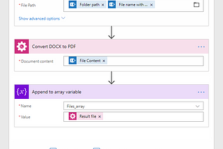 How to merge and split PDF files in Microsoft Power Automate, Azure Logic Apps and PowerApps