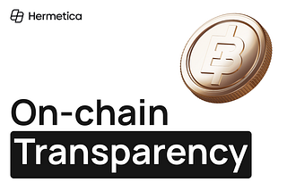 Transparency: BTC Yield Without the Black Box