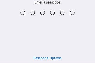 Building a Passcode View with swift