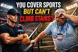 You Cover Sports But Can’t Climb Stairs, Really?