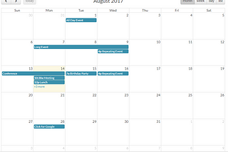 Arshaw FullCalendar for AngularJS - issues faced and solutions derived to mitigate these issues