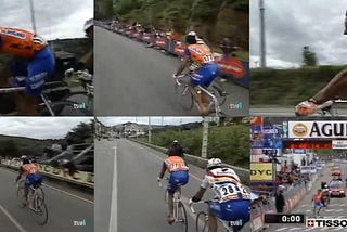 Del primer jersey de líder, dos victorias de etapa y primeros éxitos como pro, de Biagio Conte en…