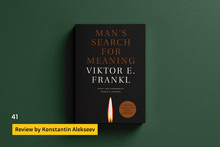 Man’s search for meaning. Victor E. Frankl