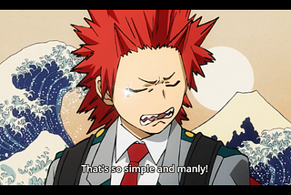 Kirishima Eijirou is gay