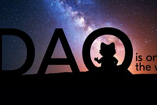 DAO is on the way — Catcoin