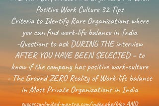Is Work-Life Balance a Myth in Corporate MNCs? 32 Tips to Find the Truth