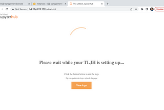 Setup and use JupyterHub/Jupyter (TLJH) on AWS EC2