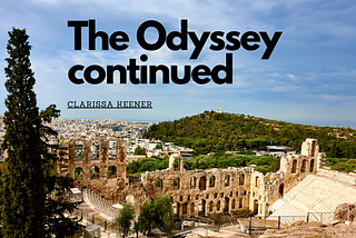 The Odyssey continued