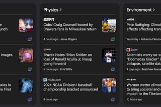 The Physics of Sports
