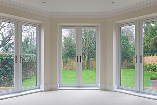 An image of patio door