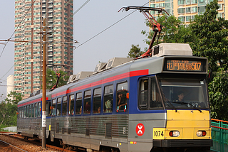 輕鐵第二期列車告別