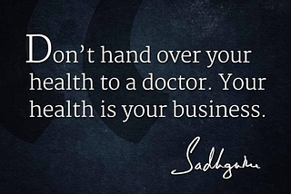 Is Your Health Your Business?