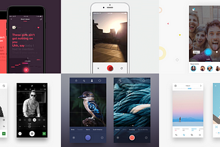 Friday Design Inspiration: 15 amazing UI explorations for recording content