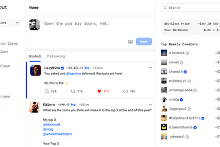 How to use BitClout