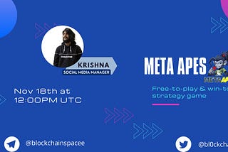 Recap of the Meta Apes AMA with Blockchain Space