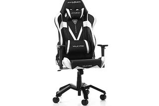 Dxracer Valkyrie Chair Gc-Vo3-Nw-B2–49 Black-White | Best Budget Gaming Chair in Qatar